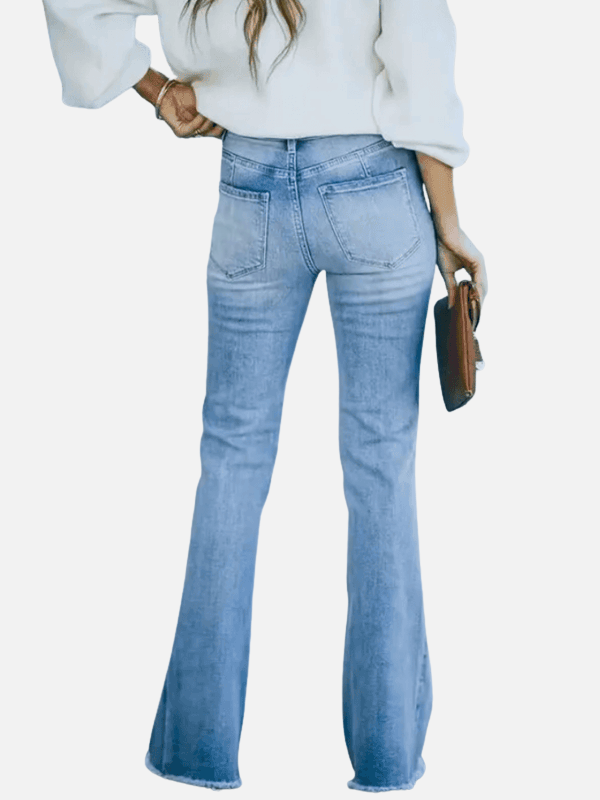 Alejandra | Jeans Acampanados de Tiro Alto para Mujer