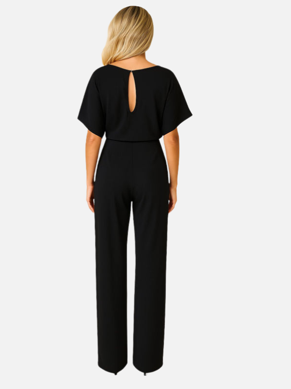 Valentina | Jumpsuit con Cinturón de Pierna Ancha