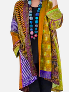 Sofía | Kimono Largo Estampado Bohemio para Mujer 2