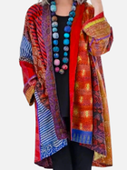 Sofía | Kimono Largo Estampado Bohemio para Mujer 3