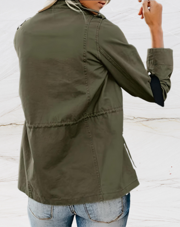 Carmen | Chaqueta Militar con Bolsillos para Mujer