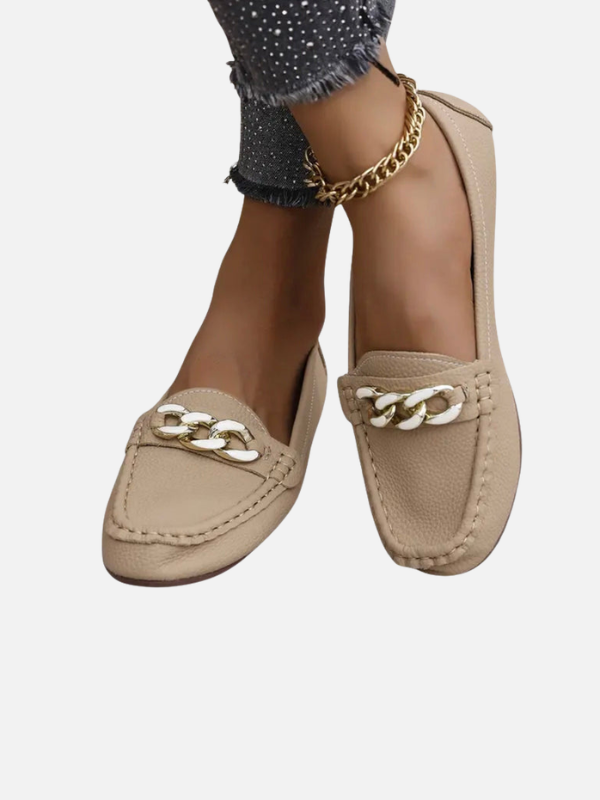 Victoria | Mocasines Ortopédicos con Cadena para Mujer