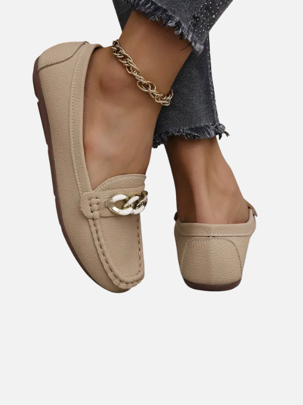 Victoria | Mocasines Ortopédicos con Cadena para Mujer