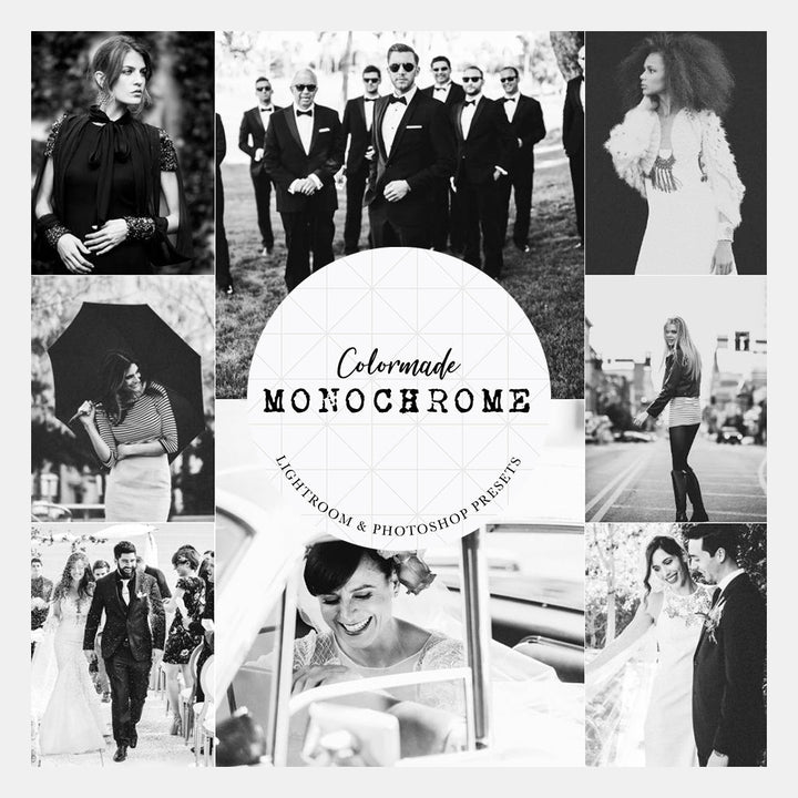 Monochrome Lightroom Presets for Mobile & Desktop