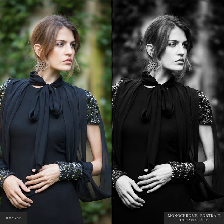 Monochrome Lightroom Presets for Mobile & Desktop