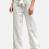 Silvia | Pantalón Ancho de Cintura con Lazo para Mujer