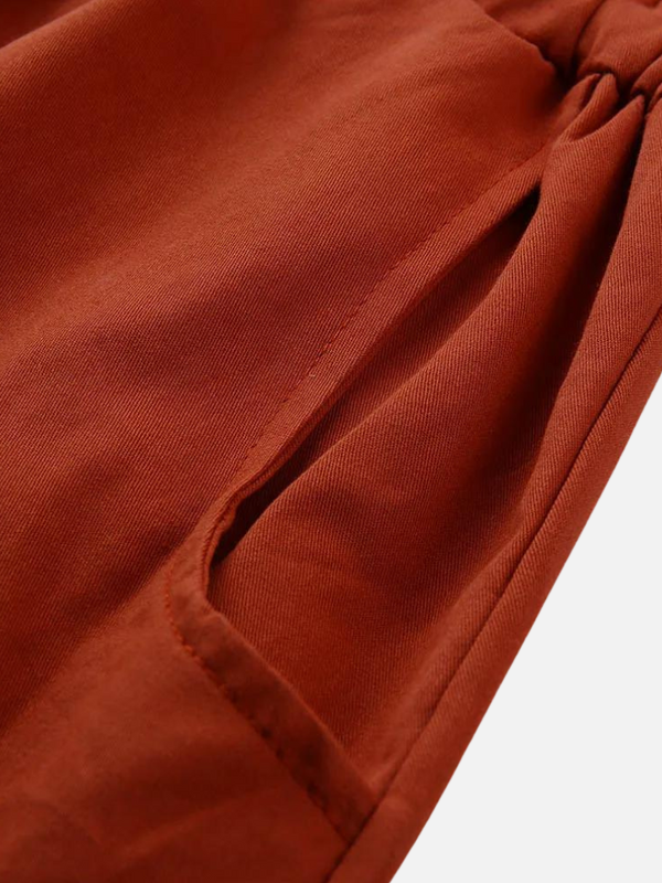 Lucía | Pantalón Bombacho con Cordón y Bolsillos Mujer