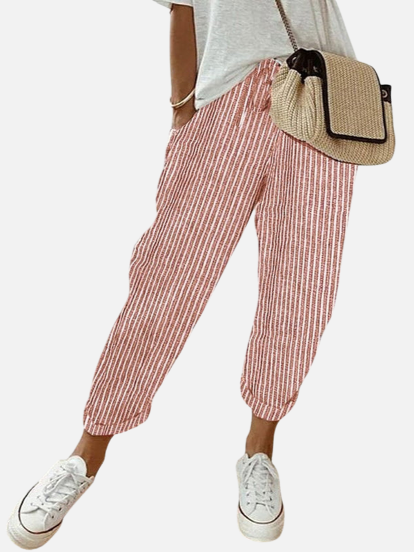 Paulina | Pantalón Jogger de Cintura con Cordón Mujer