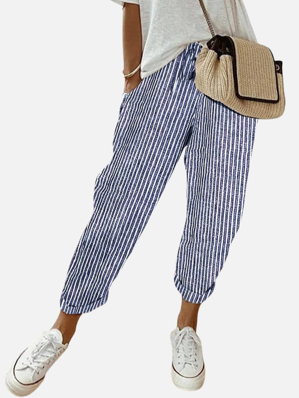 Paulina | Pantalón Jogger de Cintura con Cordón Mujer