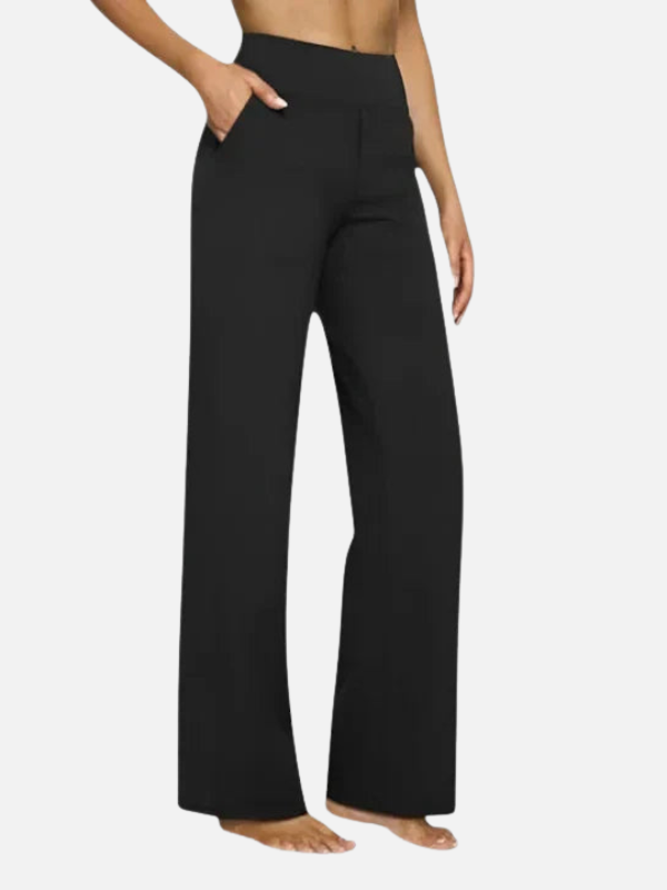 Carolina | Pantalón de Pierna Ancha de Tiro Alto Mujer