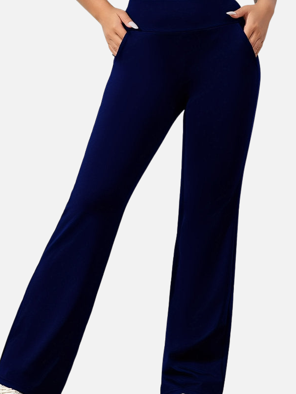 Victoria | Pantalón de Yoga Acampanado con Bolsillos Mujer