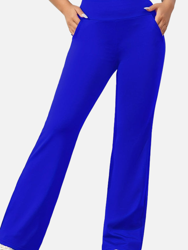Victoria | Pantalón de Yoga Acampanado con Bolsillos Mujer