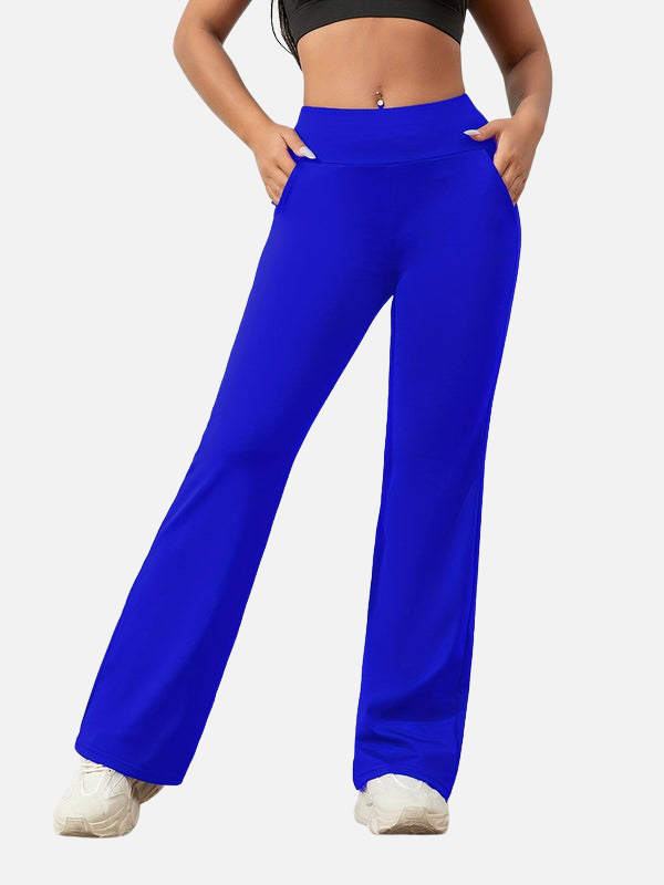 Victoria | Pantalón de Yoga Acampanado con Bolsillos Mujer