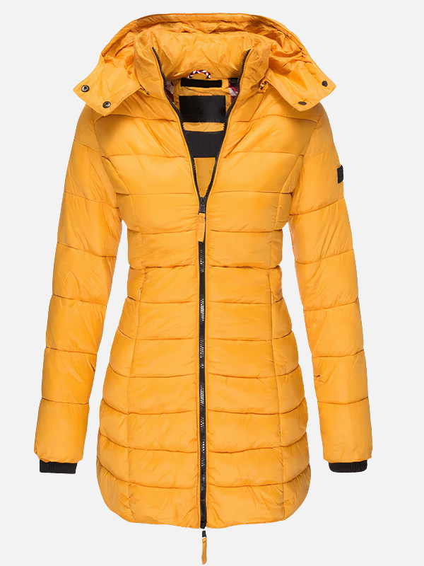 Carmen | Parka Acolchada Entallada con Capucha Mujer