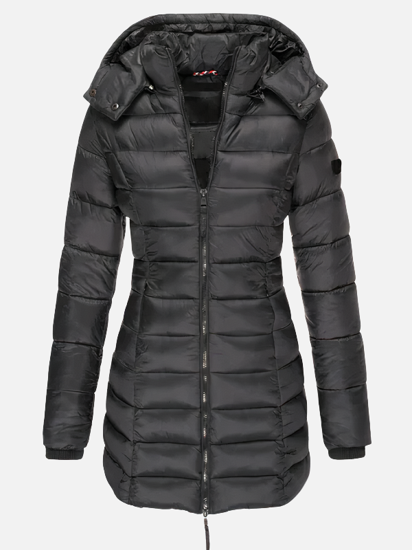 Carmen | Parka Acolchada Entallada con Capucha Mujer