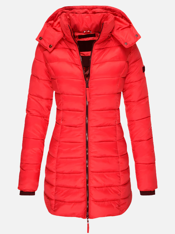 Carmen | Parka Acolchada Entallada con Capucha Mujer