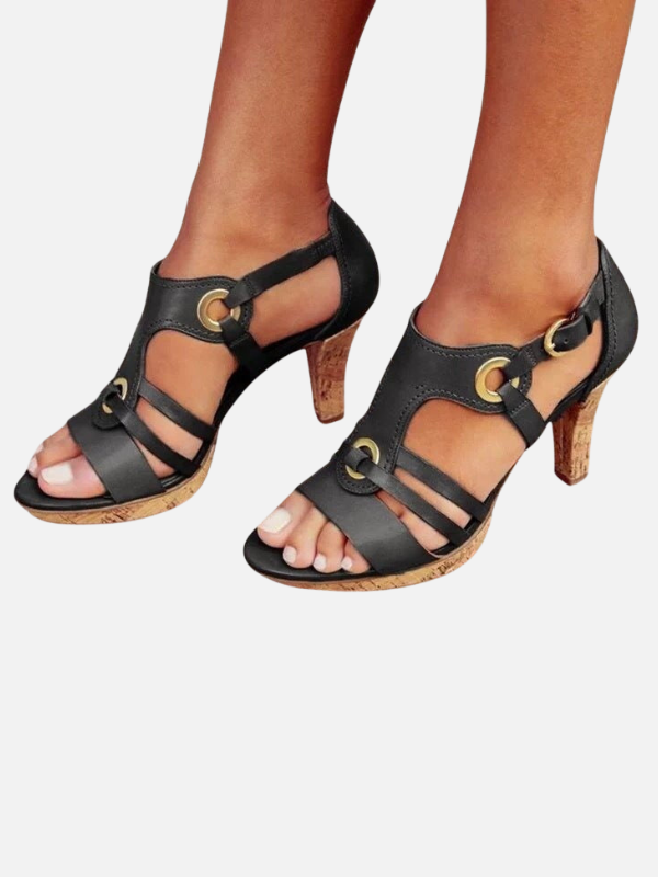 Isabella | Sandalias Ortopédicas de Tacón para Mujer