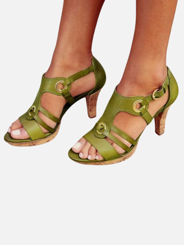Isabella | Sandalias Ortopédicas de Tacón para Mujer