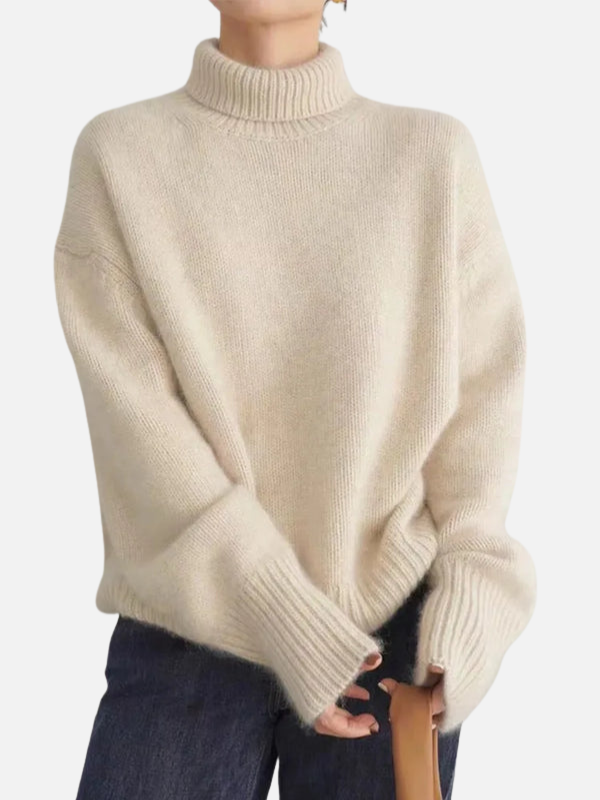 Andrea | Suéter Elegante Grueso Manga Larga Mujer