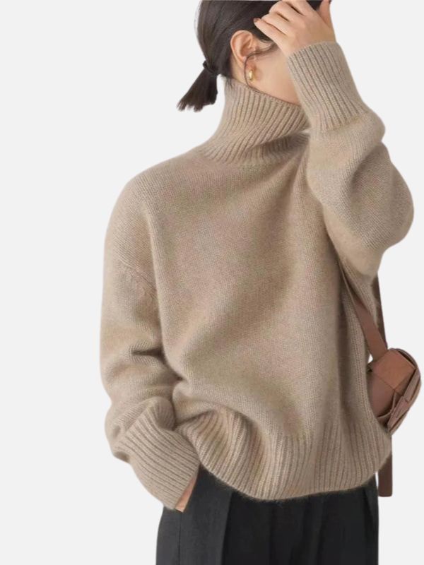Andrea | Suéter Elegante Grueso Manga Larga Mujer