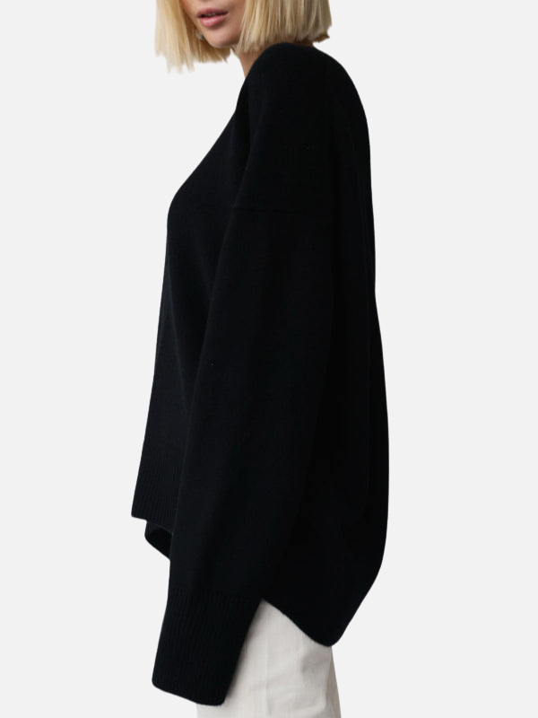 Alejandra | Suéter Oversize de Cuello Redondo Mujer