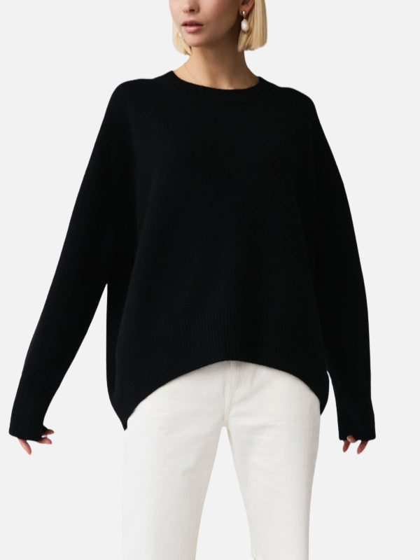 Alejandra | Suéter Oversize de Cuello Redondo Mujer