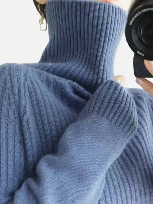 Jazmín | Suéter con Canesú de Canalé Tejido Mujer