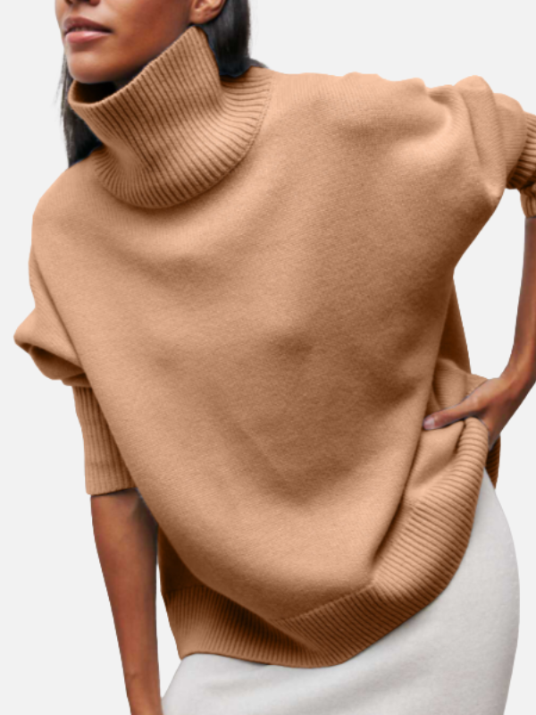 Renata | Suéter de Manga Corta Tejido Oversize Mujer