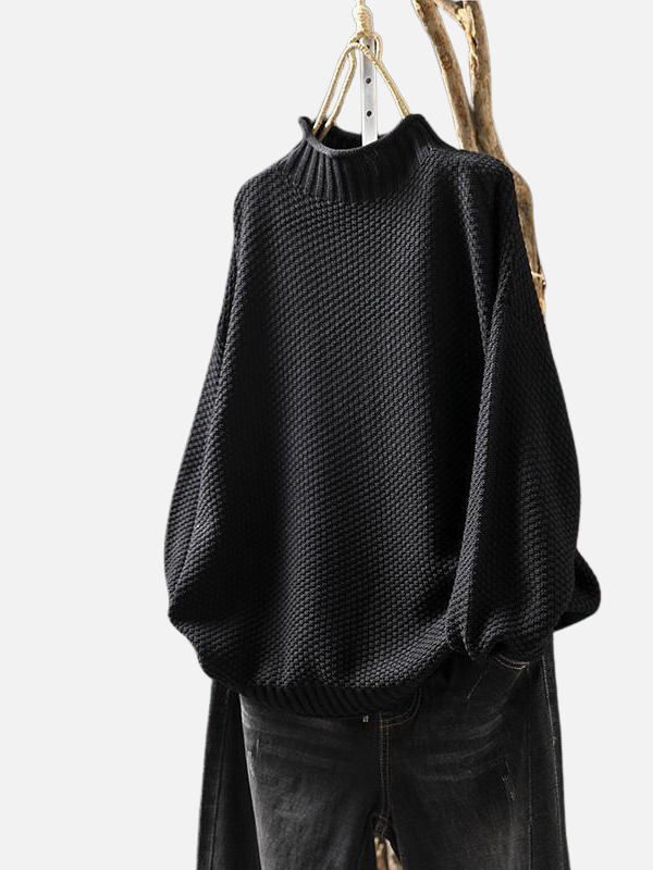Claudia | Suéter de Punto de Arroz Oversize Mujer