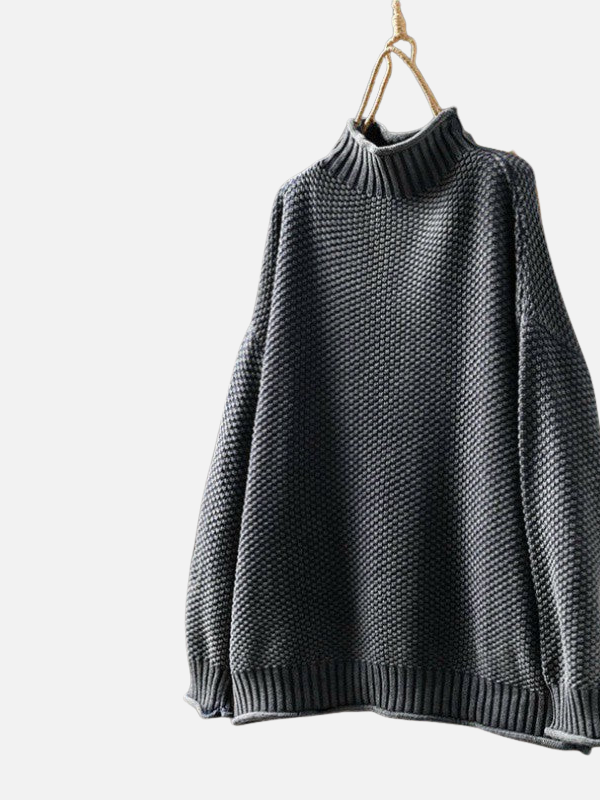 Claudia | Suéter de Punto de Arroz Oversize Mujer