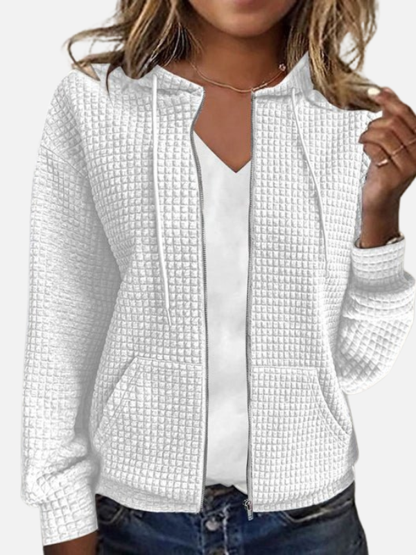 Silvia | Sudadera con Capucha y Cierre para Mujer