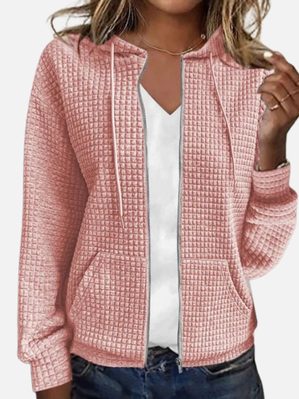 Silvia | Sudadera con Capucha y Cierre para Mujer