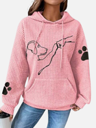 Emilia | Sudadera con Capucha y Estampado de Perrito 4
