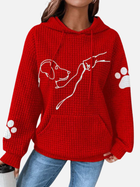 Emilia | Sudadera con Capucha y Estampado de Perrito 6
