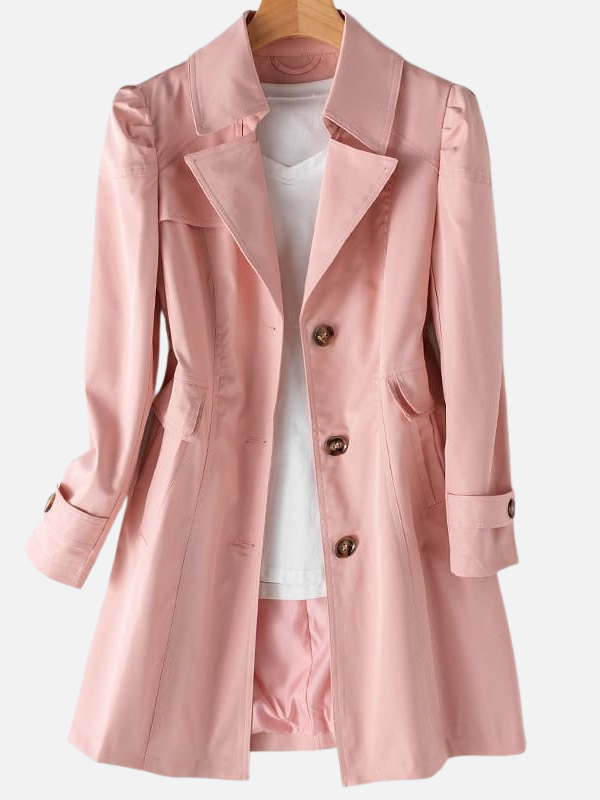 Beatriz | Trench Coat Largo Entallado para Mujer