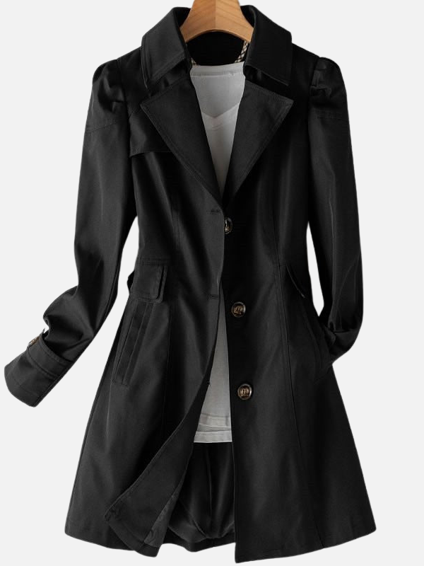Beatriz | Trench Coat Largo Entallado para Mujer