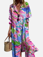 Sofía | Vestido Camisero Largo Estampado Mujer 4