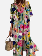 Sofía | Vestido Camisero Largo Estampado Mujer 6