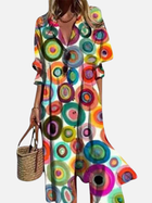Sofía | Vestido Camisero Largo Estampado Mujer 7