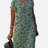 Carmen | Vestido Corto Estampado con Escote en V Mujer