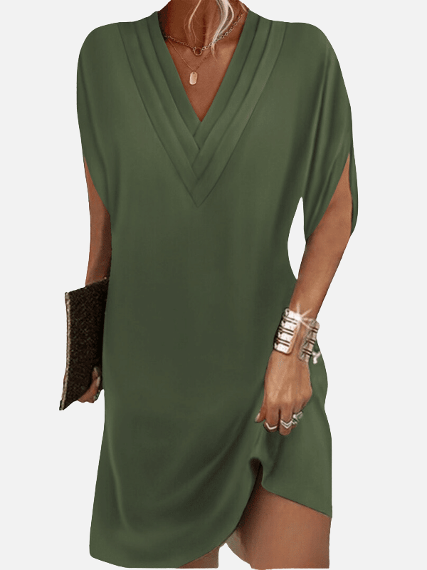 Victoria | Vestido Corto con Escote en V para Mujer