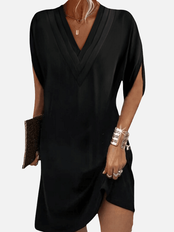 Victoria | Vestido Corto con Escote en V para Mujer