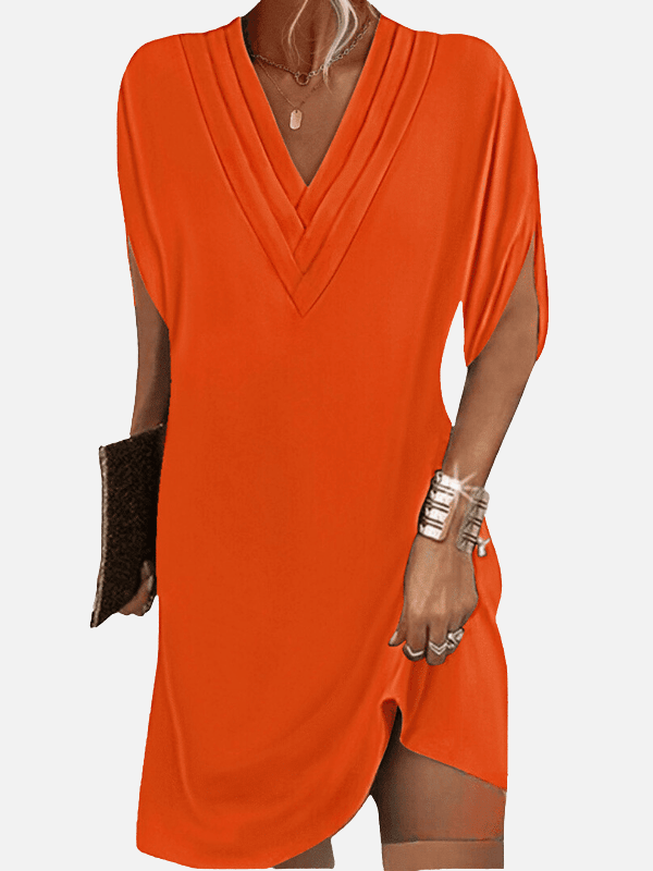Victoria | Vestido Corto con Escote en V para Mujer
