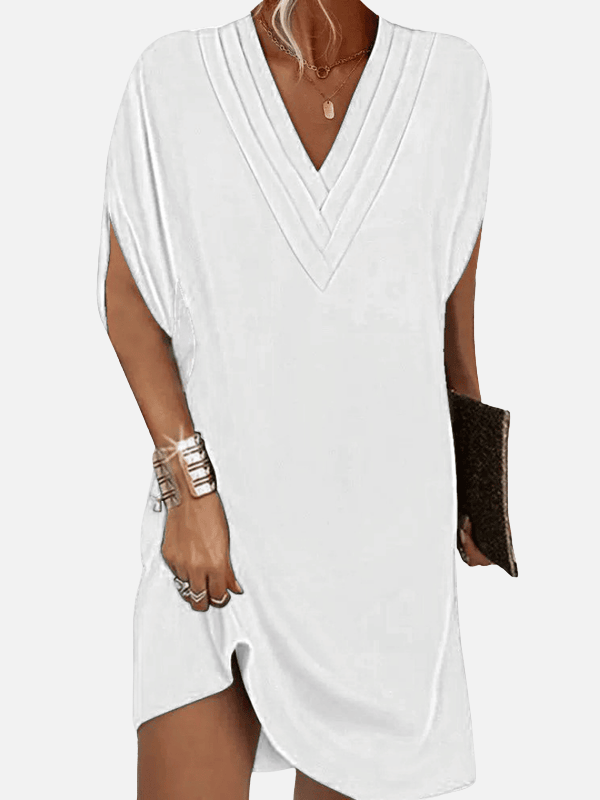 Victoria | Vestido Corto con Escote en V para Mujer