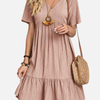 Emilia | Vestido Corto de Verano Holgado Manga Corta