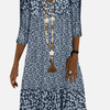 Alejandra | Vestido Floreado de Manga 3/4 para Mujer