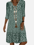 Alejandra | Vestido Floreado de Manga 3/4 para Mujer 4