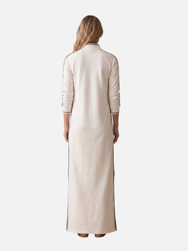 Alejandra | Vestido Largo Deportivo de Manga Larga Mujer