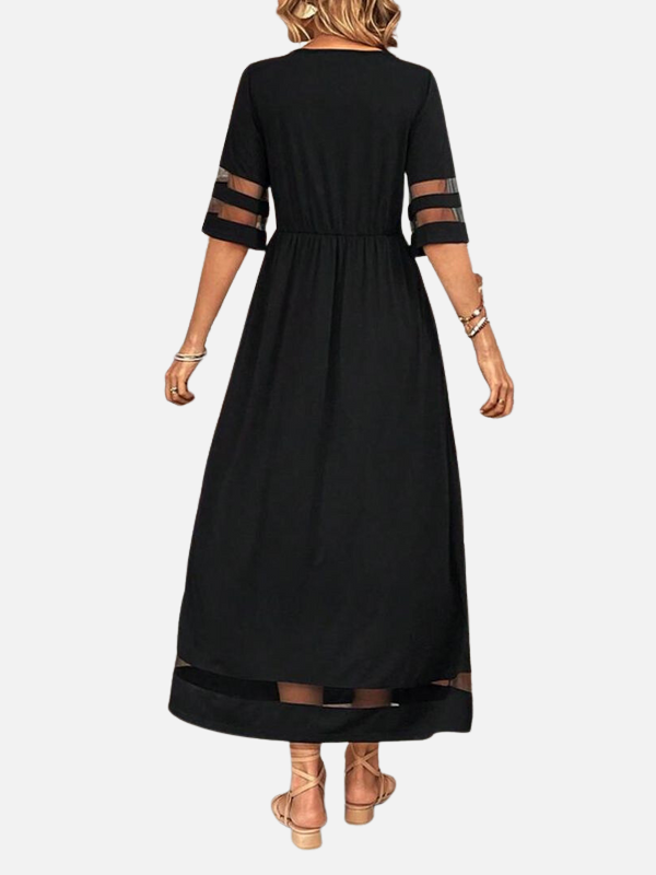 Carolina | Vestido Largo Holgado con Bolsillos Mujer