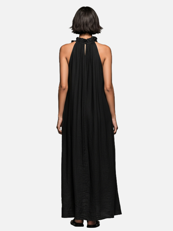 Ximena | Vestido Largo de Cuello Halter para Mujer